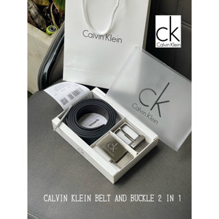 CAL//VIN KLEIN BELT AND BUCKLE 2 IN 1 Code:B3D26020266 แบรนด์แท้ 100% งาน Outlet