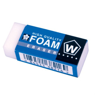 SAKURA ยางลบดินสอ ยางลบโฟม ยางลบ รุ่น Foam XRFW-100 Eraser ลบสะอาด ไม่เป็นขุย ไม่เปลืองแรง