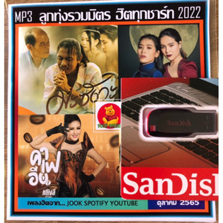 แฟลชไดร์USB🔛ระบบเสียงดังมาก-ลูกทุ่งรวมมิตร100เพลงตามปกอัพ ตุลาคม2565