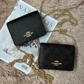 พร้อมส่ง coach • mini wallet on chain