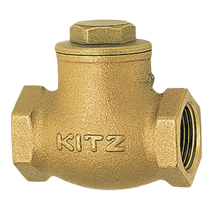 KITZ สวิงเช็ควาล์ว ทองเหลือง รุ่น R ขนาด  3/4 นิ้ว  สวิงเช็ควาล์วทองเหลือง