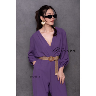 RiRi JuMPSuiT with BELT•• ตอบโจทย์สาวทุกสไตล์...!!! ใส่แล้วดูผอมเพรียว...ชุดกางเกงขายาวทรงเท่ห์