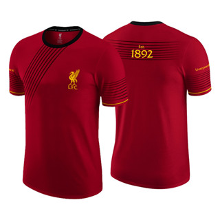 เสื้อคอกลมกีฬา Liverpool รุ่น LFC-TFHG005 สีแดง