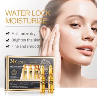 24K GOLD Ampoule SERUM ลดริ้วรอย กระชับรูขุมขน 2ml.*7 ชิ้น