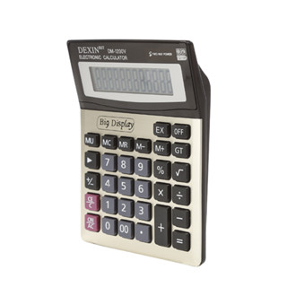 เครื่องคิดเลข 12 หลัก ระบบไฟ 2 ทิศทาง แบตเตอรี่ และ โซล่าเซลล์ 1200V