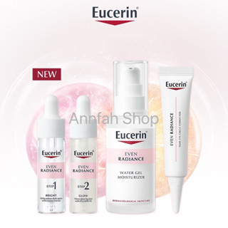 New!!! Eucerin Even Radiance Dark Eye Circle Corrector 15ml./Duo Ampoules 15mlx2/Water Gel Moisturizer 50ml.