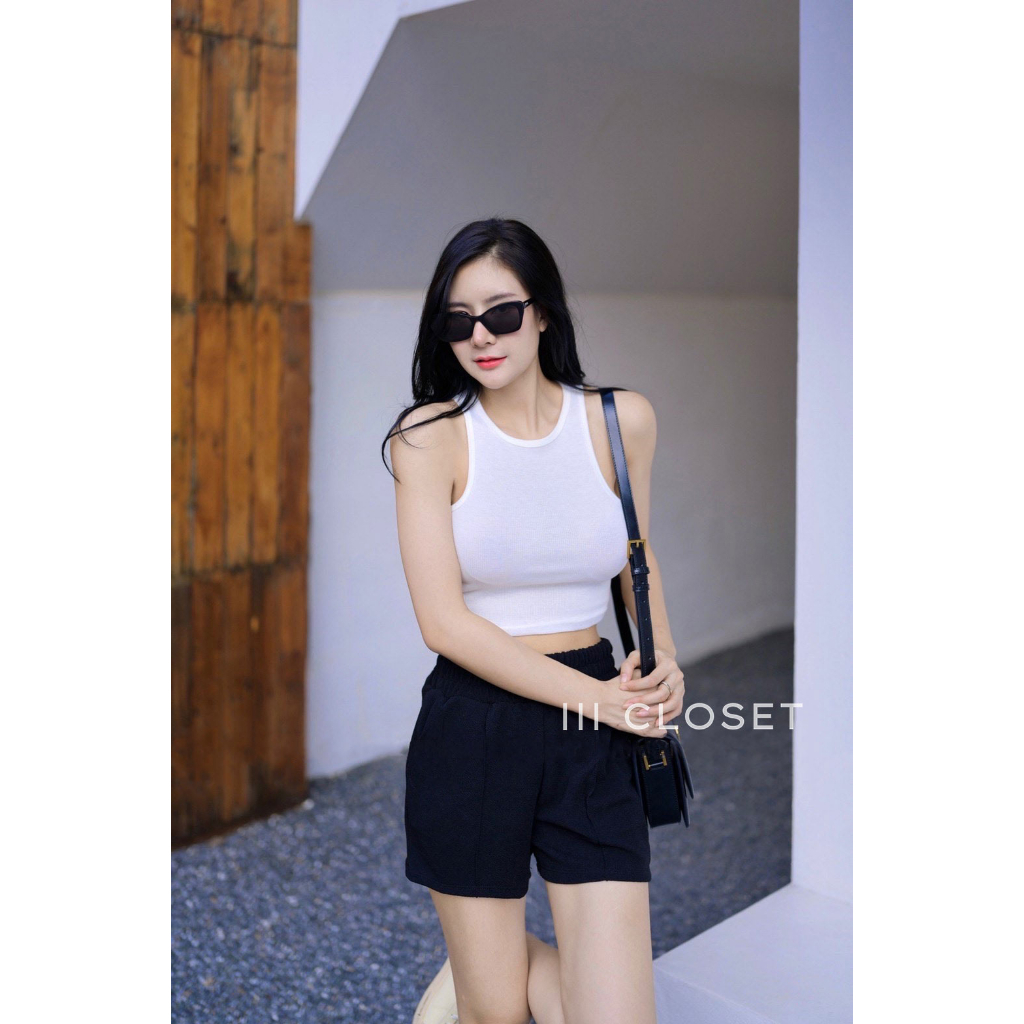 กางเกง III Freesize III PW005 ขอบเอวหนา ขาสั้น ตีเกร็ดหน้า ดีเทลสวย เนื้อผ้าดี เบาสบาย ทรงสวย ระบายอากาศได้ดี ไม่อึดอัด ราคา ถูกที่สุด ดีลบีเคเค แกลเลอรีภาพที่ 2