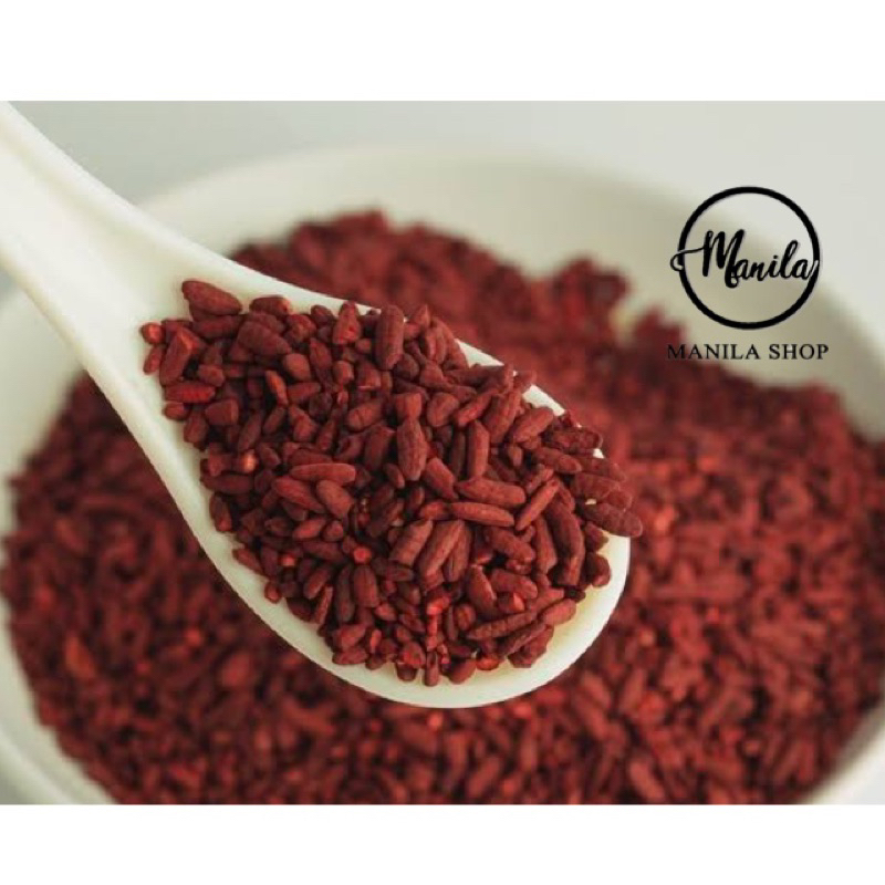ข้าวแดง อังคัก ข้าวยีสต์แดง Hakka Red Rice แบ่งขาย 100g