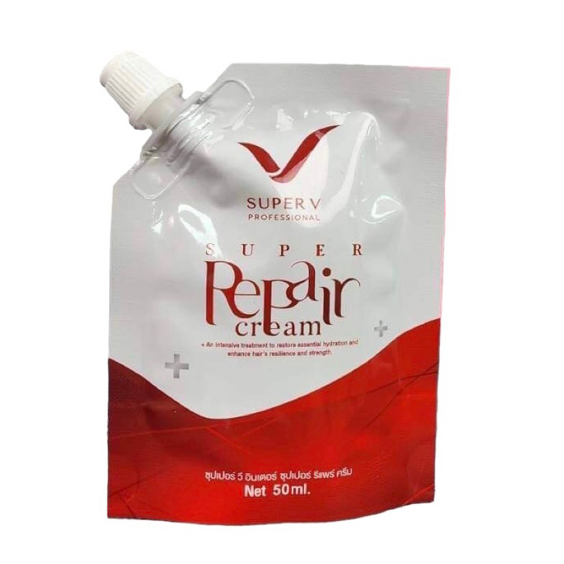 SPV Super V Super Repair Cream 50ml ซุปเปอร์วี ซุปเปอร์ รีแพร์ ครีม ซองเล็ก