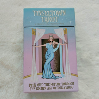 ไพ่แท้ พร้อมส่ง Tinseltown Tarot : A look into your future through the golden age of Hollywood