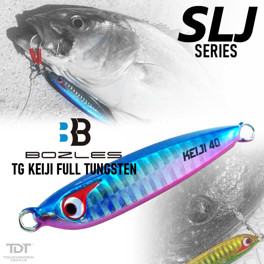 BOZLES TG KEIJI 40-60-80-100-120-150g SLJ   *** เหยื่อจิ๊กทังสเตน ของแท้ MADE IN JAPAN 100% ***