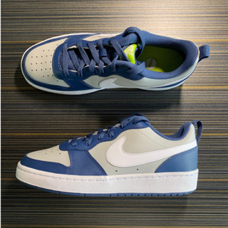 （ของแท้ 100 %）Nike Court Borough Low 2 (GS) มีน้ำหนักเบาและทนทาน