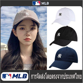 แท้100% MLB NY หมวกเบสบอลเกาหลี sun cap