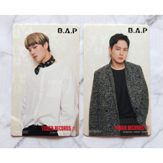 การ์ด ปฏิทิน สุ่ม ของแท้ จาก อัลบั้ม B.A.P - FLY HIGH Japanese Album ของแถมจากร้าน Tower Records พร้อมส่ง Kpop Card