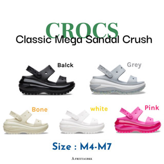 สินค้าพร้อมส่ง CROCS MEGA SANDAL CLOG