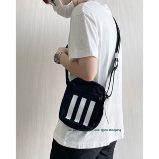 Adidas Essentials 3-Stripes Shoulder Bag - กระเป๋าสะพายข้างอาดิดาส