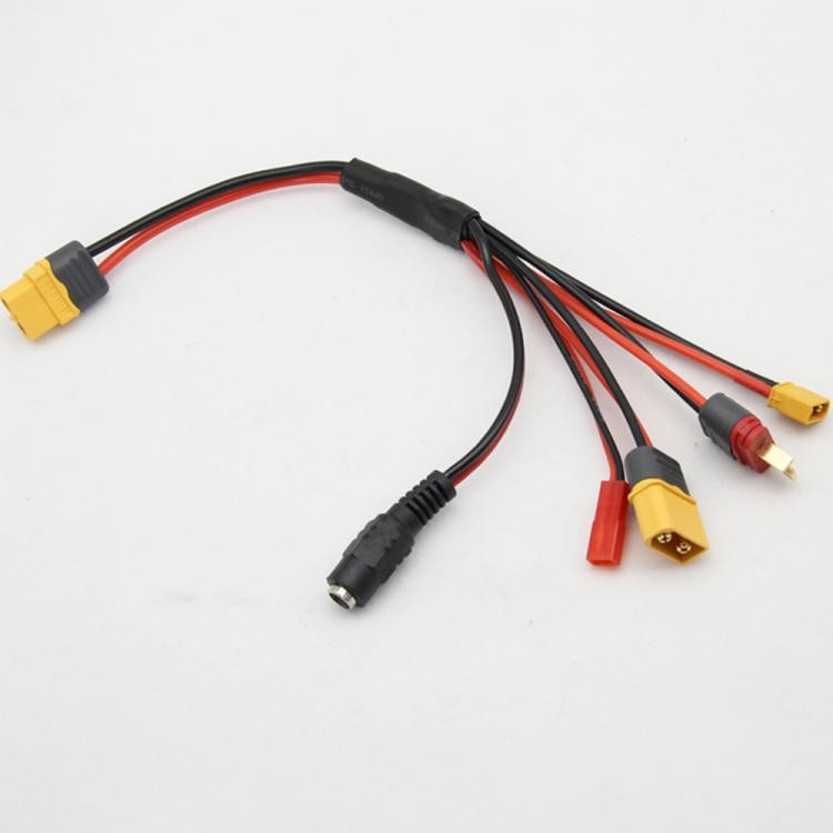สายแท้ สาย XT60 AMASS XT60H-F แปลงเป็น 5 หัวรวม XT60H-M  XT30U-M JST DC5.5 T-plug สายต่อแบตเตอรี่