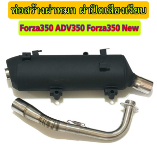 ท่อForza350/ADV350 ท่อสร้างผ่าปิด