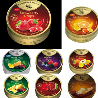 Cavendish&amp;Harvey ลูกอมรสผลไม้แท้ 100 % เข้มข้น (175 g)