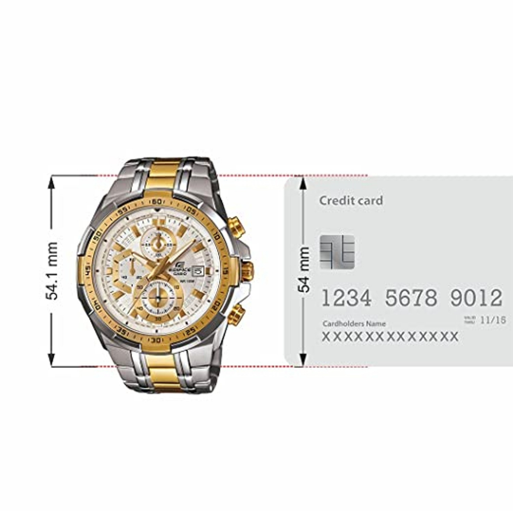 นาฬิกาคาสิโอ EDIFICE รุ่น EFR-539SG-7A กันน้ำ รับประกัน 1 ปี