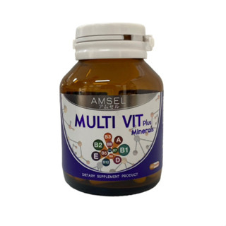 Amsel Multi Vit Plus Minerals 40 Capsules