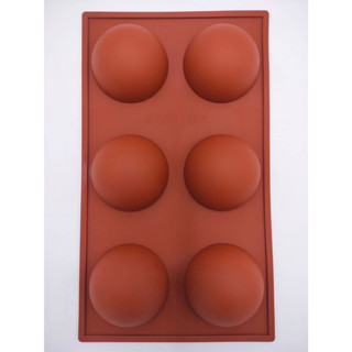 พิมพ์สบู่ซิลิโคนวงกลม 6 ช่อง