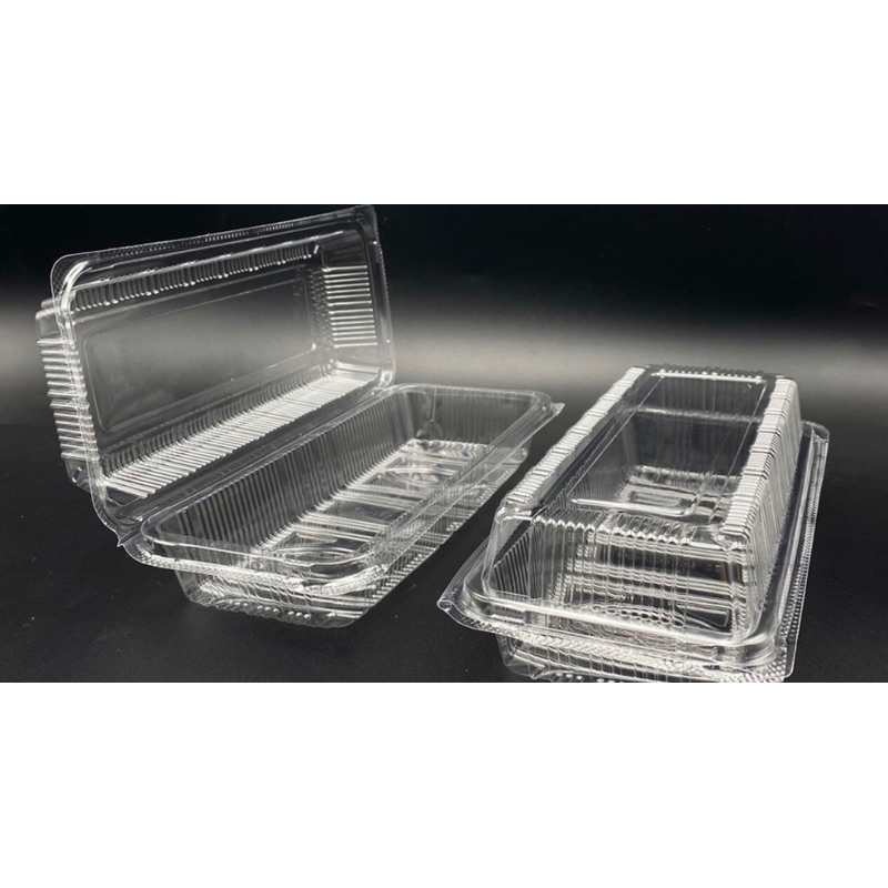 TP-15 A (ล็อคได้)🔥TP-15 กล่องพลาสติกใส OPS สำหรับใส่อาหาร กล่องสลัดโรล กล่องข้าว กล่องเบเกอรี่ Baker