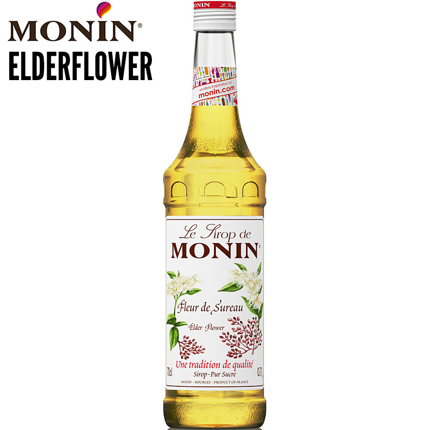 โมนิน ไซรัป Elderflower (Monin Syrup Elderflower) 700 ml.