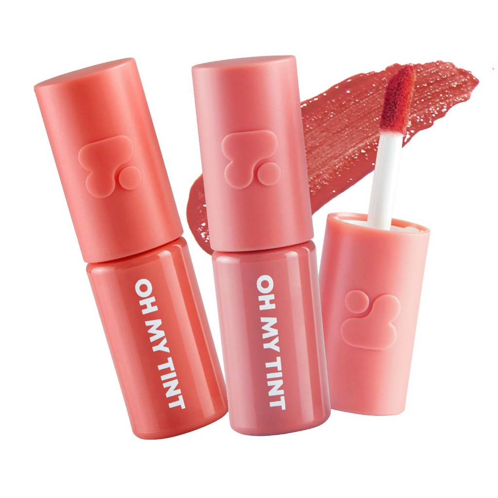 (ลิปมายติ้น) ลิปเนื้อละมุน โอ้ มาย ทิ้นท์ 2P Original OH MY TINT