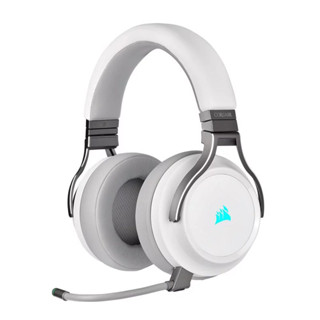 CORSAIR VIRTUOSO RGB WIRELESS-WHITE *หูฟังเกมมิ่ง CA-9011186-AP