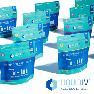 Liquid I.V. Hydration Multiplier น้ำอิเล็คโทรไลท์ Liquid IV (แพคซีล/พร้อมส่ง)