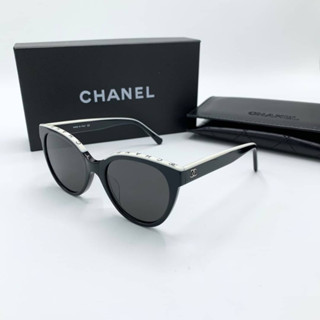 CHANEL BUTTERFLY SUNGLASSES WITH LOGO LETTER ON TOP แว่นตากันแดดแบรนด์ชาแนล