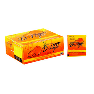 D - Lyte Orange เครื่องดื่มเกลือแร่ชนิดผง รสส้ม ดี-ไลท์ (1 กล่อง บรรจุ 50 ซอง)