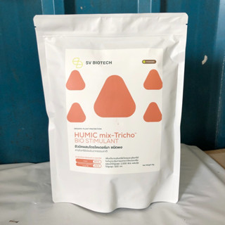 ฮิวมิค ชนิดผง (Humic powder) 1000 gกรดฮิวมิคผสมไตรโคเดอร์มา ประกอบด้วย กรดฮิวมิคซึ่งเป็นสารอินทรีย์ที่เกิดจากการย่อยสลาย