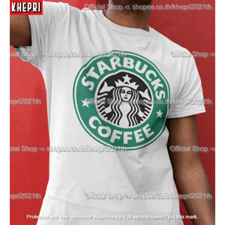 เสื้อยืด เสื้อคู่ Unisex รุ่น Starbucks Edition T-Shirt สวยใส่สบายแบรนด์ Khepri Cotton TC ระวังของปลอม!