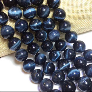 1 ST 15.5cm Long Natural Blue Tiger eye  Polished Beads 6 mm/ Top High Quality Stone / Stone for Jewelry