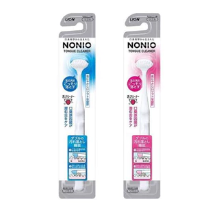 🇯🇵ของแท้100%>> Lion NONIO Tongue Cleaner Cleaning Gel แปรงและเจลสำหรับแปรงลิ้น ลดกลิ่นปาก สุขภาพช่องปาก