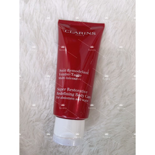 แท้ป้ายไทยซีล ⭐️ Clarins Super Restorative Redefining Body Care 200 ml⭐️  ครีมลดไขมันหน้าท้องและ​ยกกระชับรอบเอว⭐️