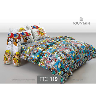 FOUNTAIN 💎FTC119💎 ชุดเครื่องนอน ฟาวเทนFOUNTAIN ลายมะหมาสี่ขา Paw Patrol