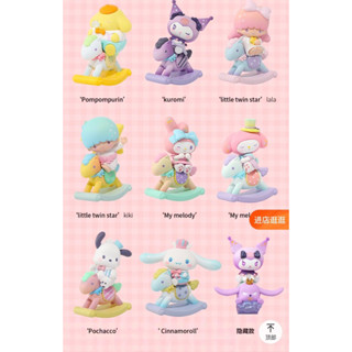 โมเดล ซานริโอ ซานริโอ้ sanrio characters childlike heart rocking horse คุโรมิ ปอมปอมปูริน มายเม มายเมโลดี้ คิตตี้