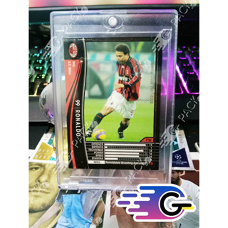 การ์ดนักฟุตบอล 2007-08 Panini WCCF Intercontinental Clubs ronaldo (แถม Topload+teambag)