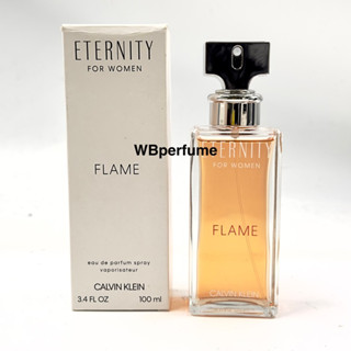 น้ำหอมแท้100% CK Eternity Flame For Women Eau De Parfum ขนาด 100 มล. TESTER