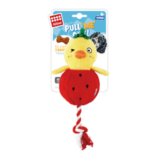 GiGwi Plush Chick Foodie Ord Dog Toy with Squeaker