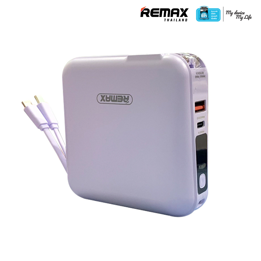 2.2 แถมฟรี ถุงผ้าหนังPU Remax Power Bank 15000 mAh ( รุ่น W1501) - แบต ...
