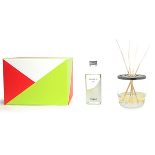 Yugen ชุดก้านไม้กระจายกลิ่นหอม กลิ่นไรซ์ (Yugen - Reed Diffuser 100 ml Set / Scent : RISE)