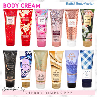 🍒ของแท้·ส่งไว·ถูก🍒BATH AND BODY WORKS BODY CREAM กลิ่นหอมจากอเมริกา cream bath and bodyworks ครีมทาผิว