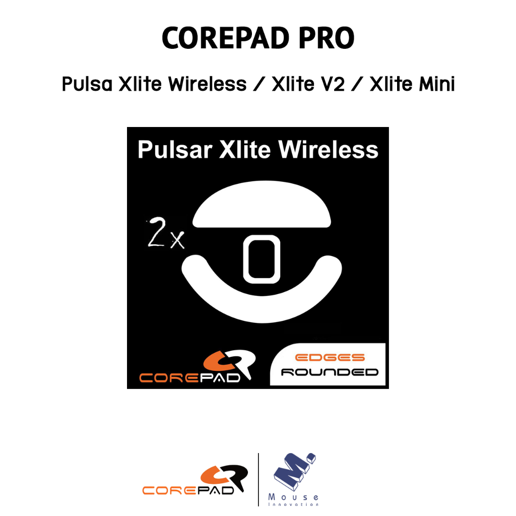 เมาส์ฟีท (Mouse Feet) Corepad Skatez ของ Pulsa Xlite Wireless / Xlite V2 / Xlite Mini
