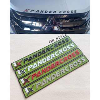 โลโก้ XPANDER CROSS ติดฝากระโปรงหน้า