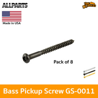 Allparts GS-0011 Bass Pickup Mounting Screw pack of 8 screw Made in USA