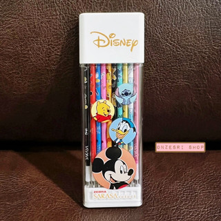 Set ไส้ปากกา Zebra Sarasa Select แบบ Limited ลาย Disney ในเซ็ตมี 10 ไส้ เป็นไส้แบบมีลาย บรรจุในกล่อง